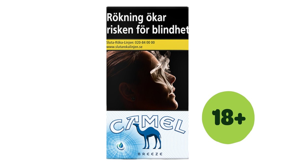 Camel Cigaretter Breeze White, 20-pack