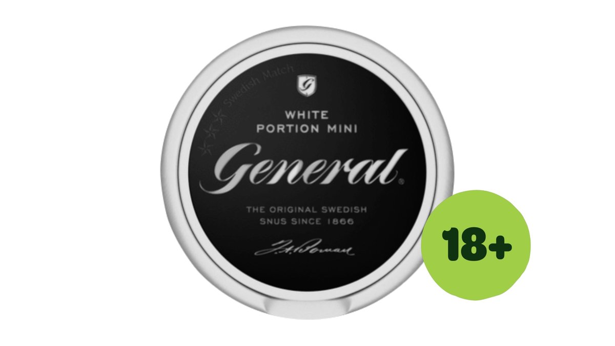 General Snus White Mini