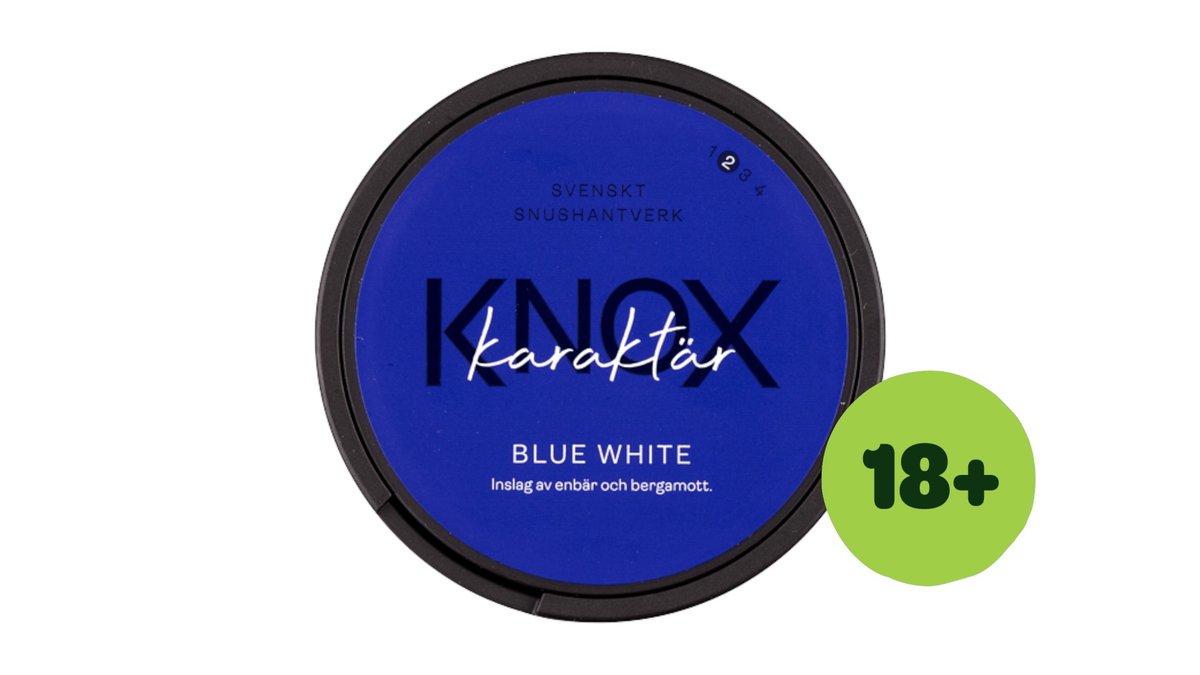 Knox Snus White Portion Blue