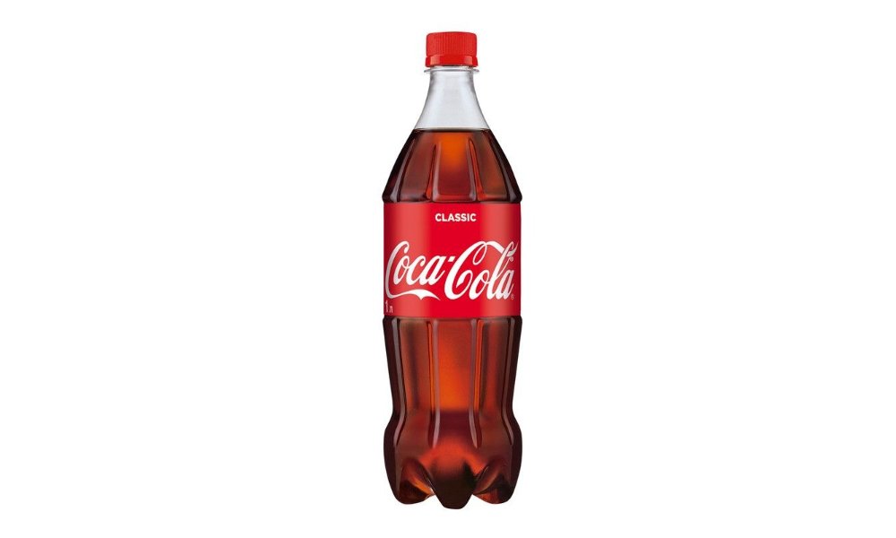 Напиток газированный Coca-Cola, 1 л, пэт