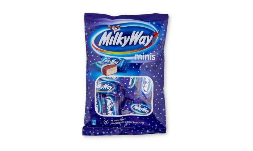 Шоколадный батончик Milky Way Minis 170.5 г