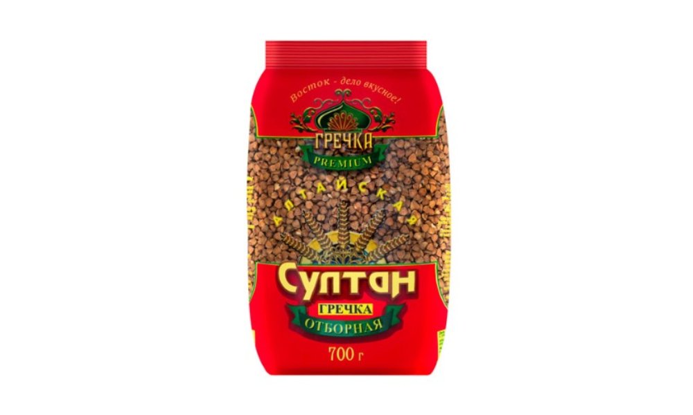 Крупа Султан гречневая алтайская отборная, 700 г