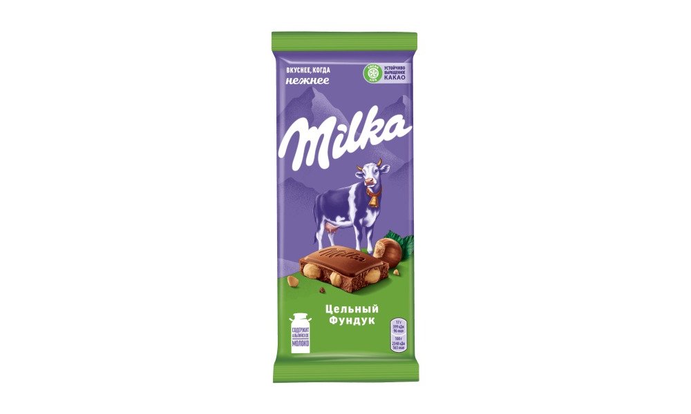 Шоколад Milka с фундуком 80 г