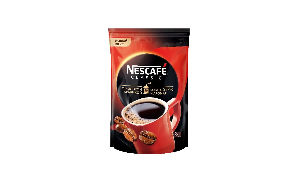Кофе Nescafe Classic растворимый 190 г