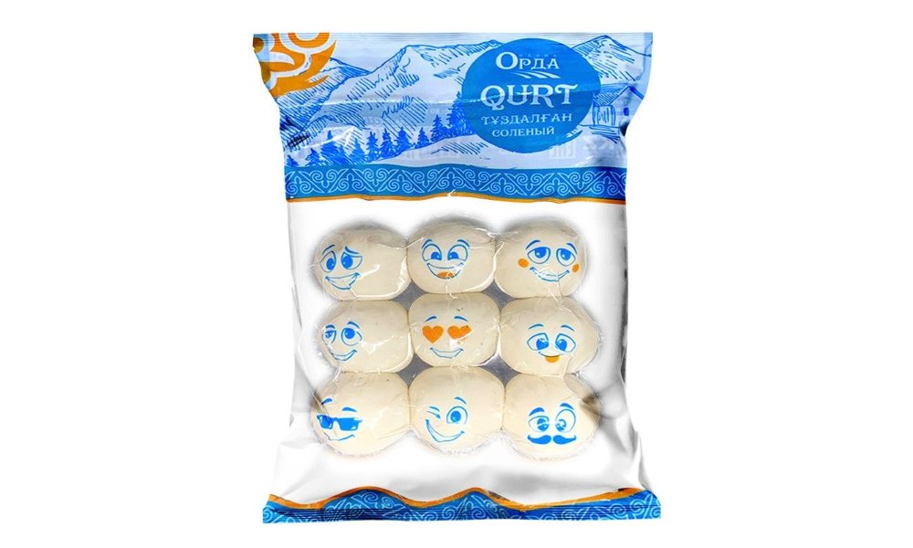 Курт Орда qurt солёный пакет 80 г