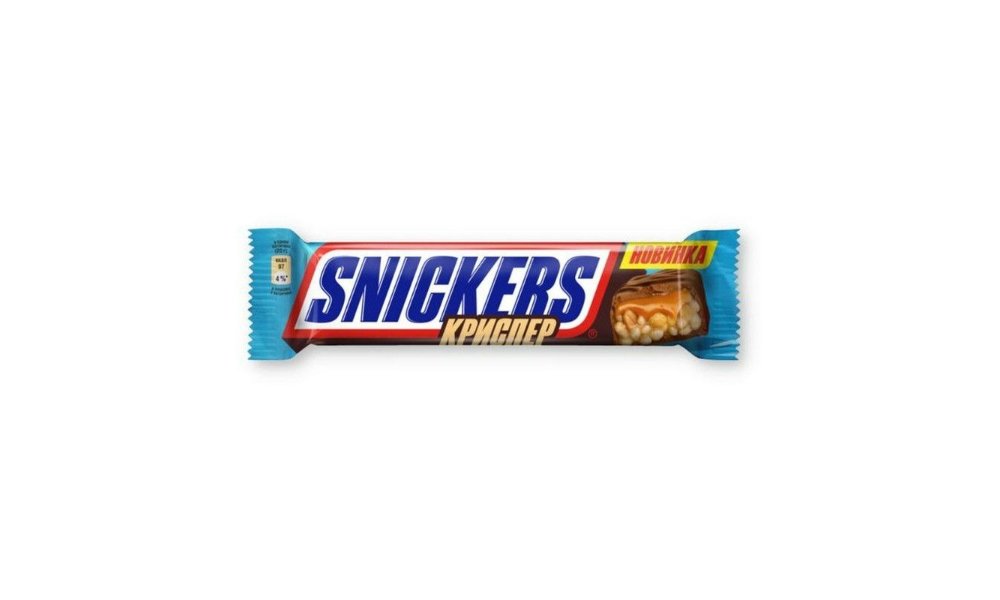 Шоколадный Батончик Snickers Crisp 60 г