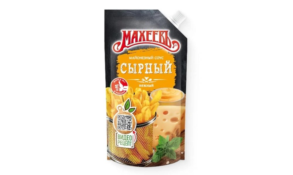 Соус Махеевъ Сырный майонезный 200 г