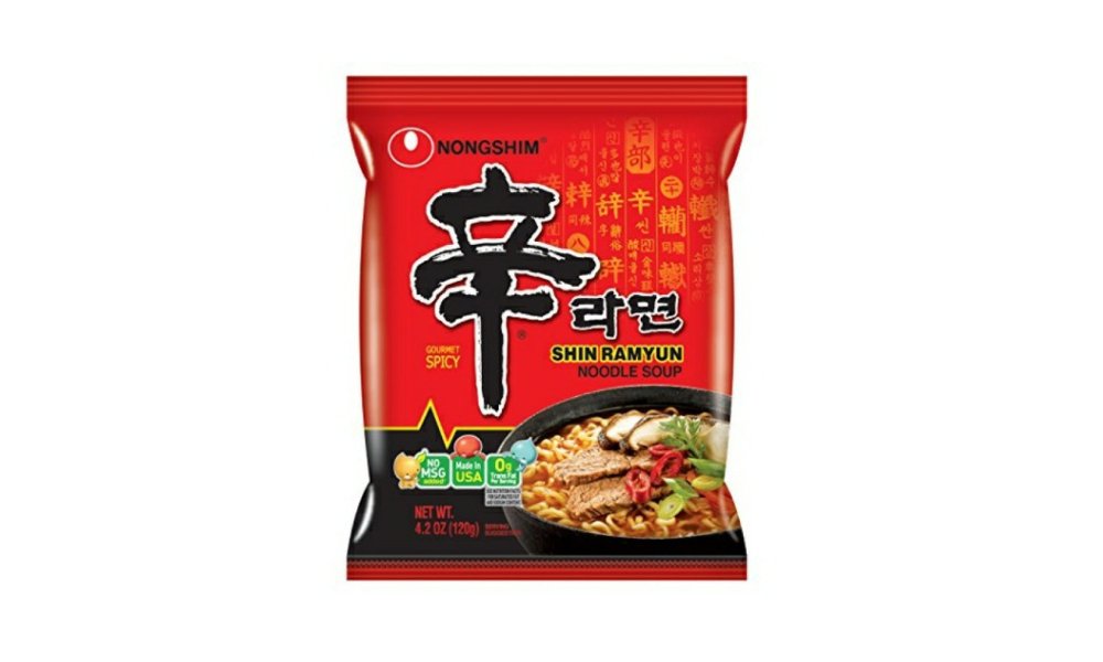 Лапша Nongshim ramyun shin ramen, 120 г