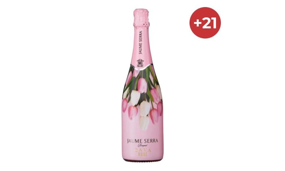 Вино Jaume Serra Cava Bouquet Brut Rose розовое 0,75 л