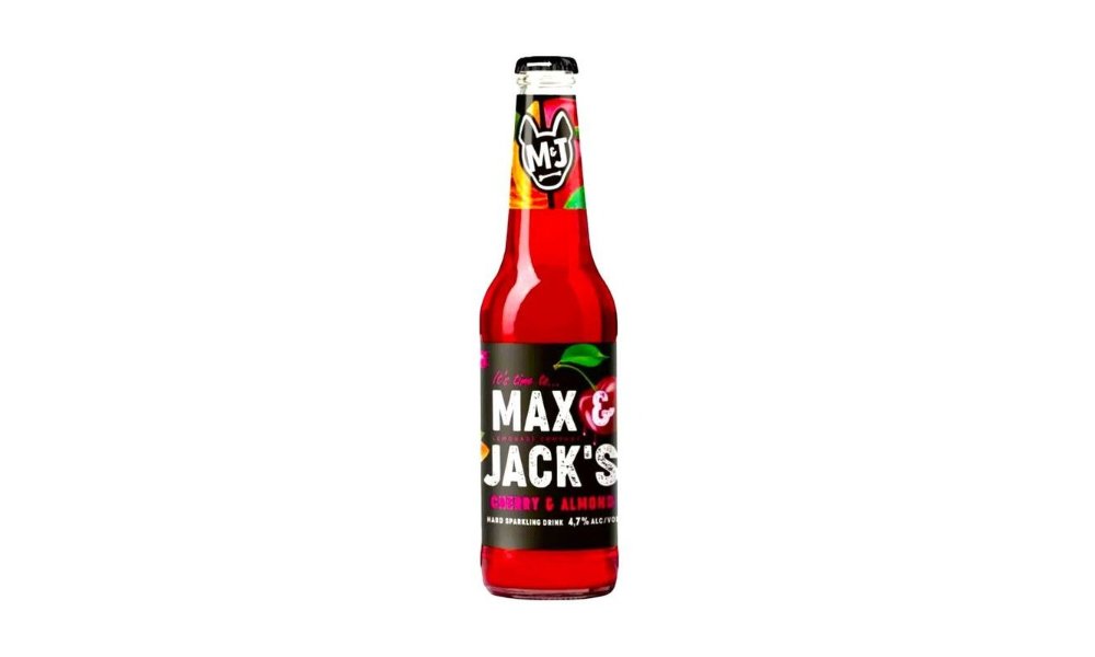 Напиток пивной Max Jack's Cherry Almond 0,4 л