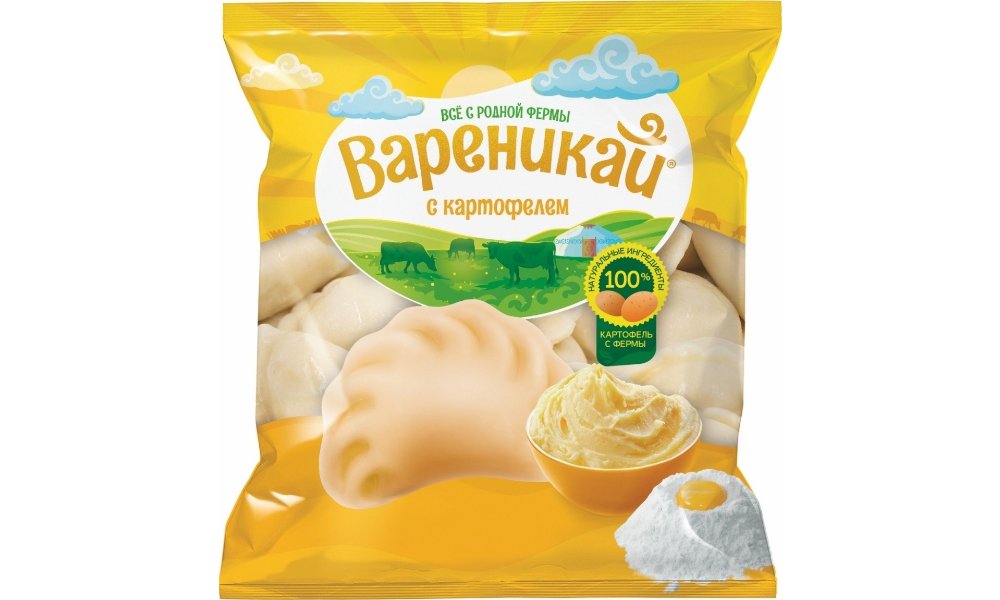 Вареники Вареникай с картофелем 350 г