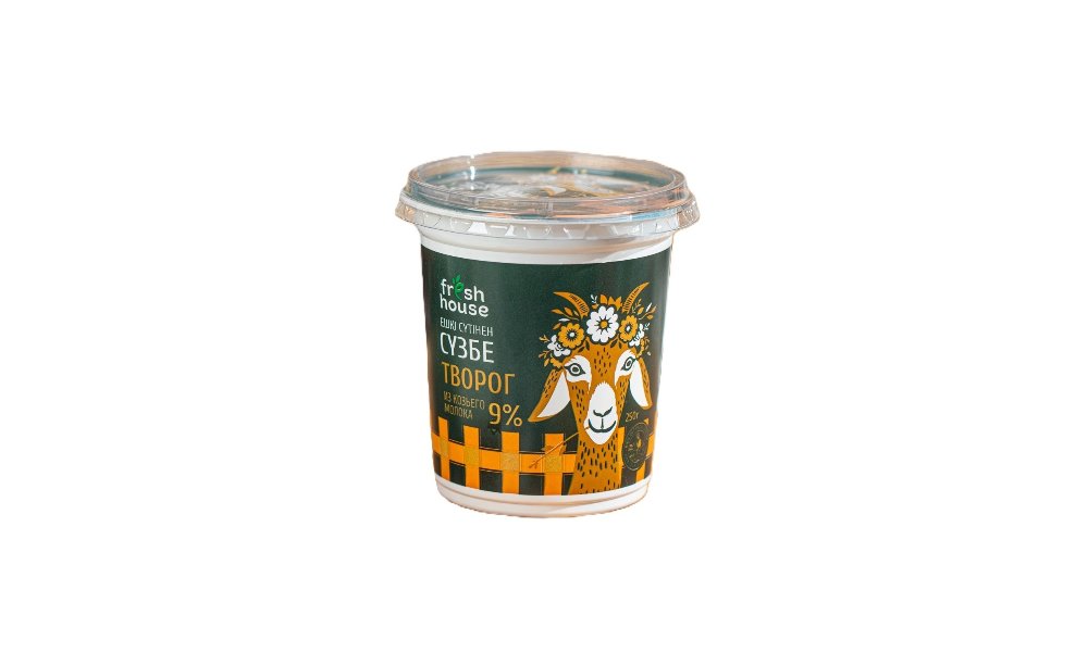 Творог Fresh House из козьего молока 9% 250 г