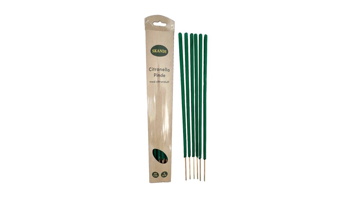 Citronella pinde 6-pak, Skandi