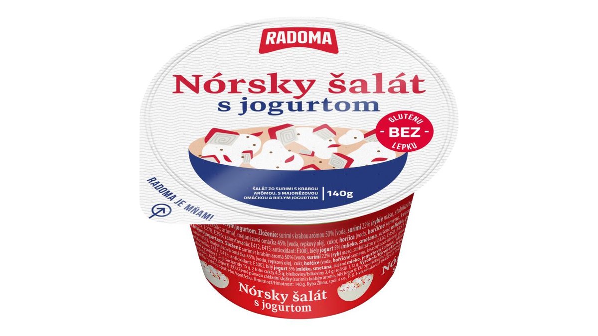 Nórsky šalát s jogurtom, 140 g