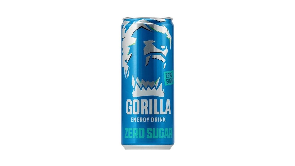 Напиток энергетический Gorilla Zero sugar 0.25 л