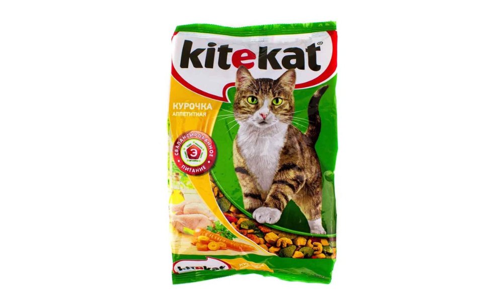 Корм д/кошек Kitekat курочка аппетитная 350 г