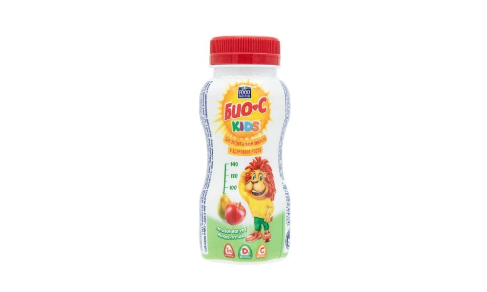 Йогурт питьевой Bio-S Kids яблоко-груша 160 г
