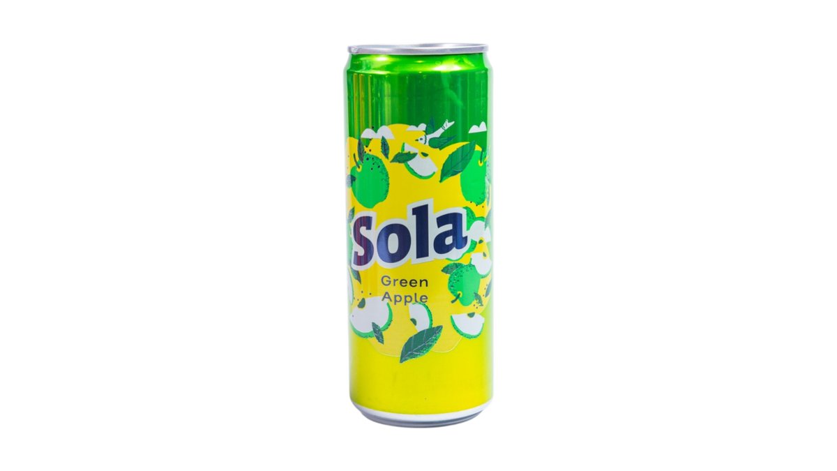 Sola Green Apple 330ml
