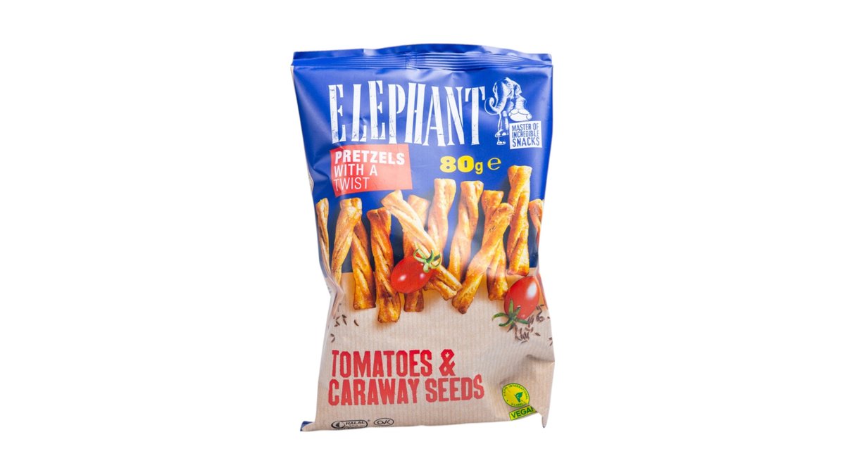 Elephant Pretzles Tomato 80g