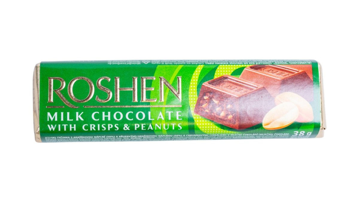 Roshen Crisps&Peanuts 48g