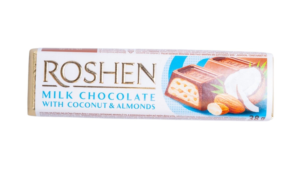 Roshen Coconut&Almonds 38g