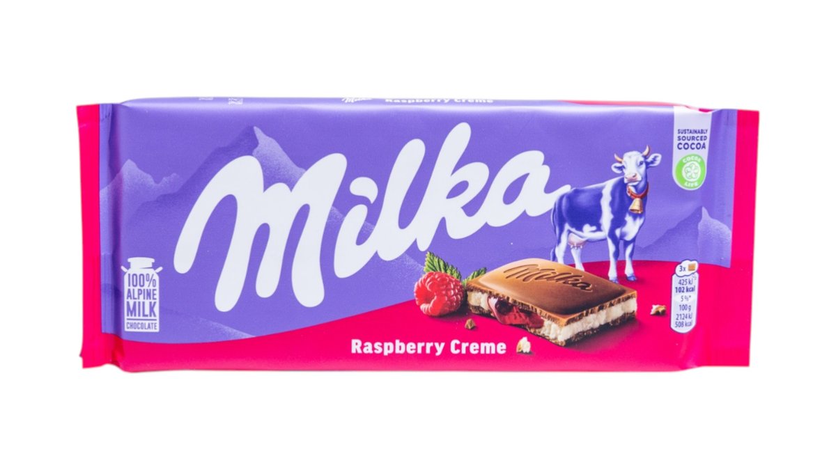 Milka Raspberry Creme 100g