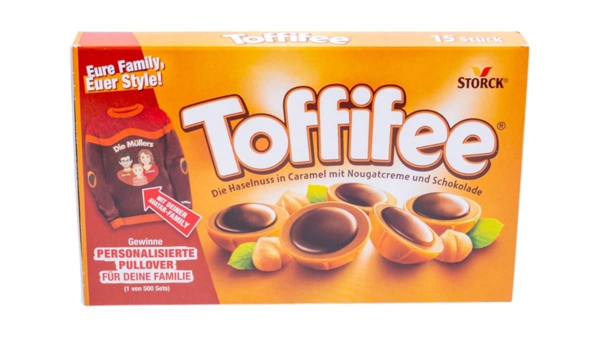 Toffifee Caramel Nougat 125g