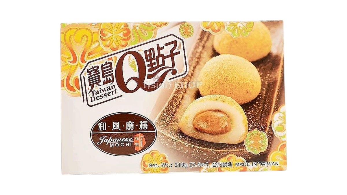 Q Mochi s arašidami