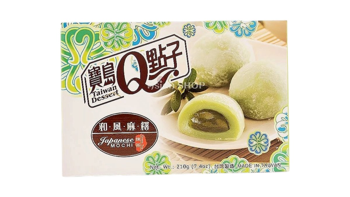 Q Mochi so zeleným čajom