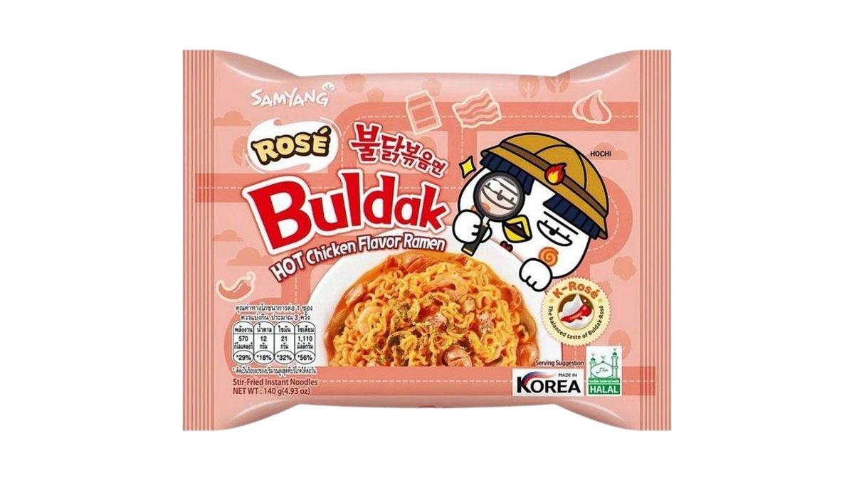 BULDAK HOT CHICKEN FLAVOR RAMEN ROSE 140g