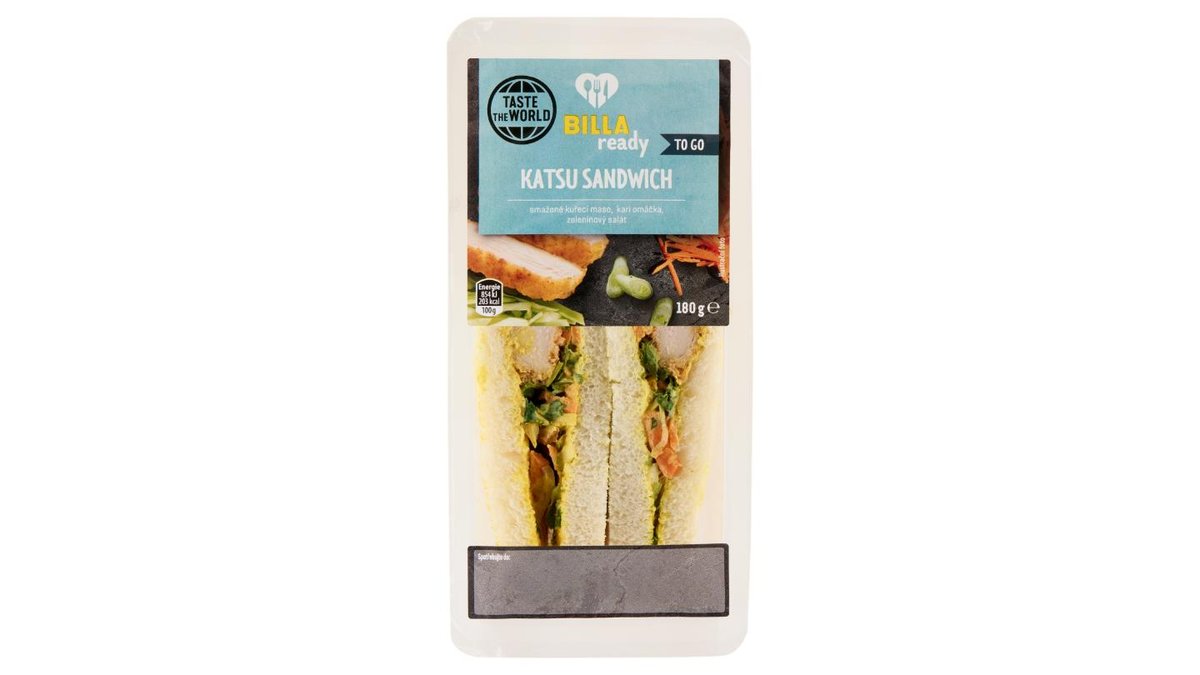 BILLA Ready Katsu sandwich 180g