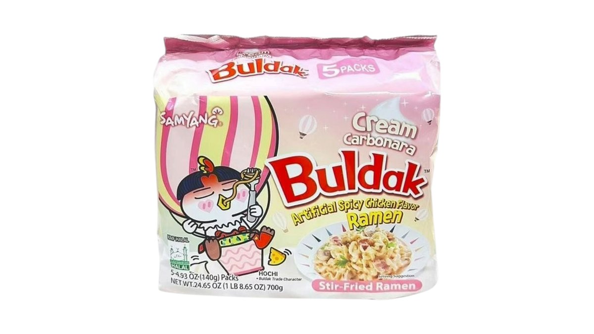 BULDAK CARBONARA CREAM 5 PACK