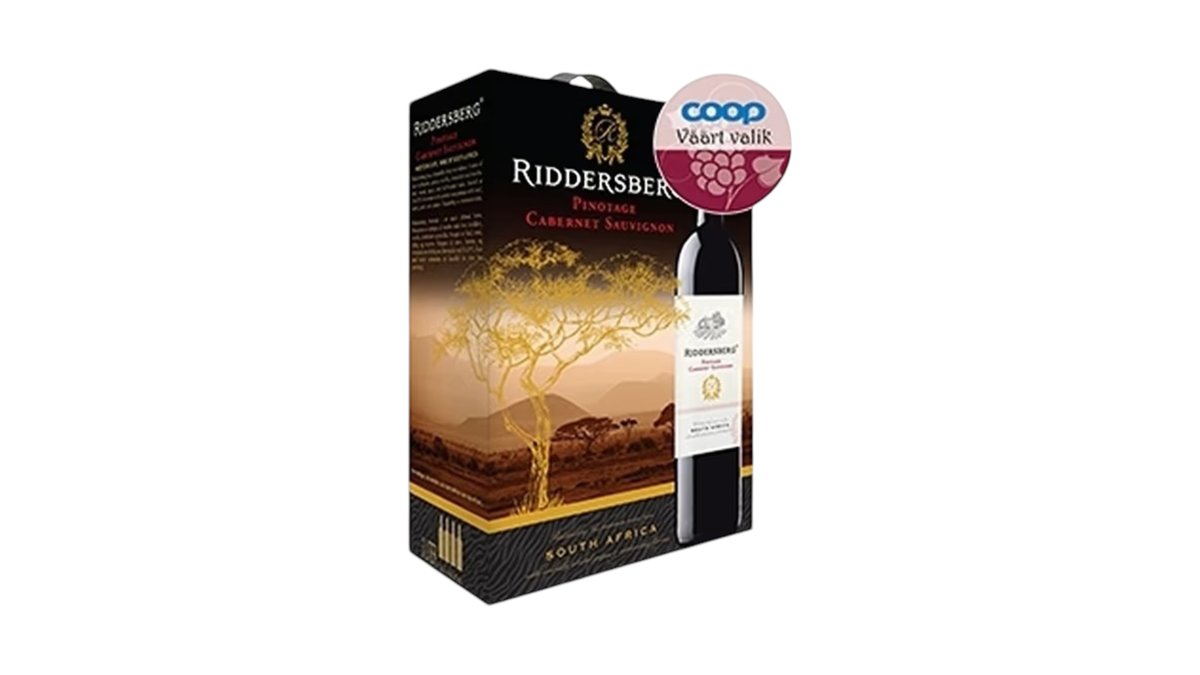 Riddersberg Pinotage Cabernet Sauvignon 3L punane vein