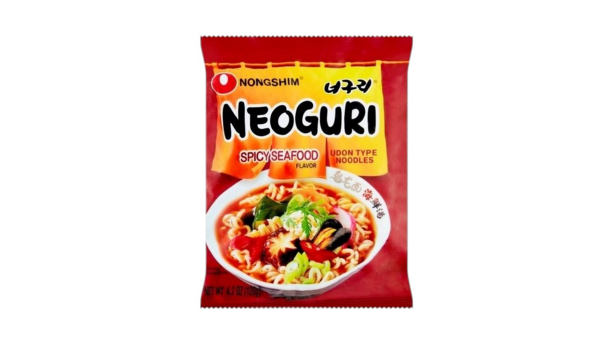 NONGSHIM SEAFOOD & SPICY NEOGURI RAMYUN 120g