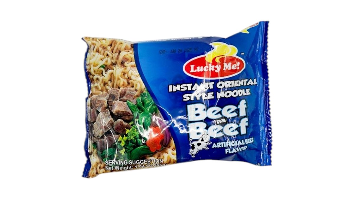LUCKY ME BEEF NA BEEF FLAVOUR 55g