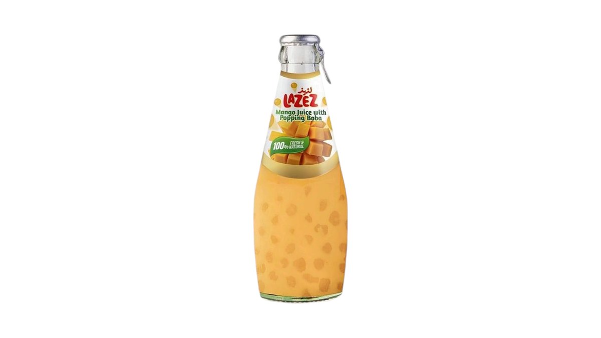 LAZEZ MANGO JUICE WITH POPPING BOBA 290ml