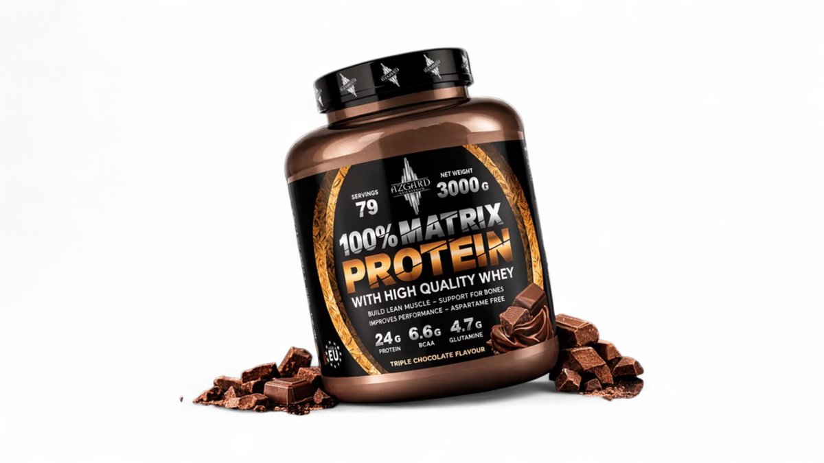 MATRIX 100% WHEY Triple Chocolate 6,5Lbs | VIP Supplements Omonoias | Wolt