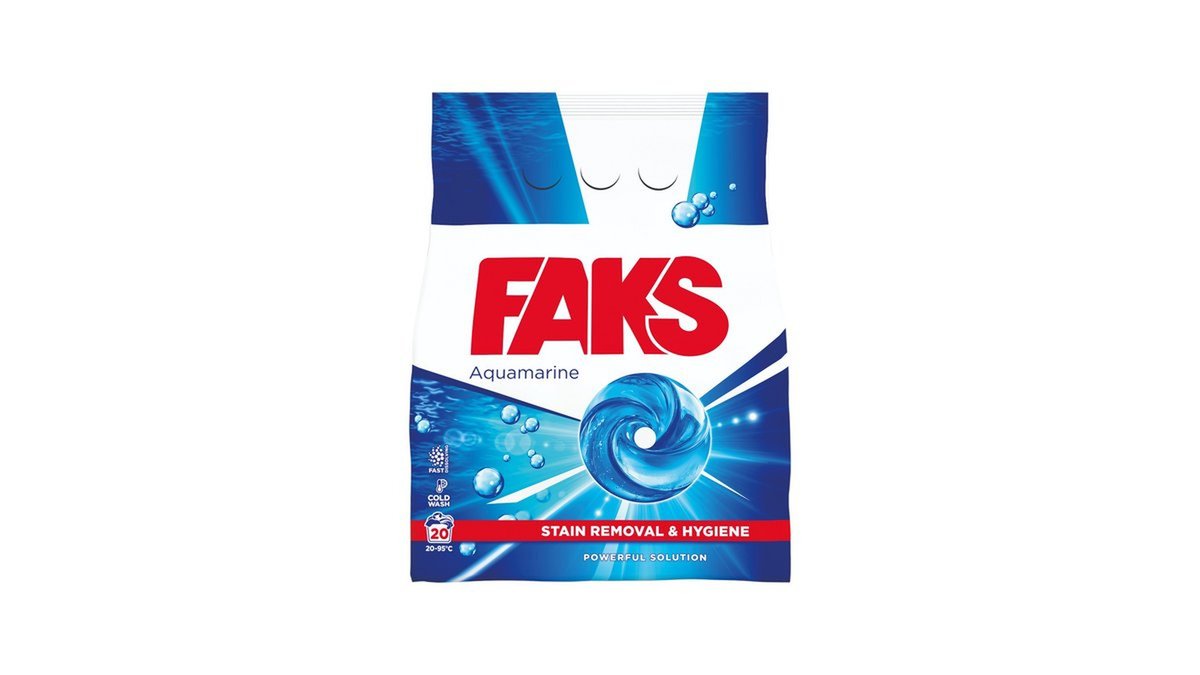 Faks Aquamarine deterdžent 1,1 kg 20 pranja