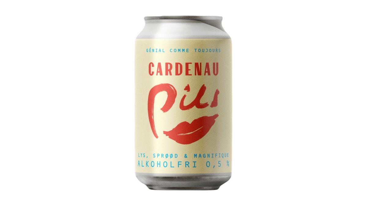 Cardenau pilsner 0,5% (dåse)