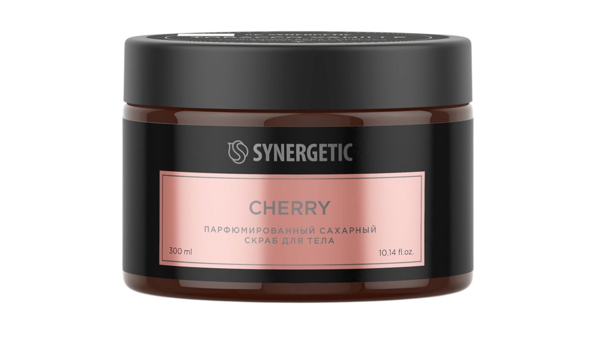 Скраб SYNERGETIC Для тела Cherry 300мл п/у