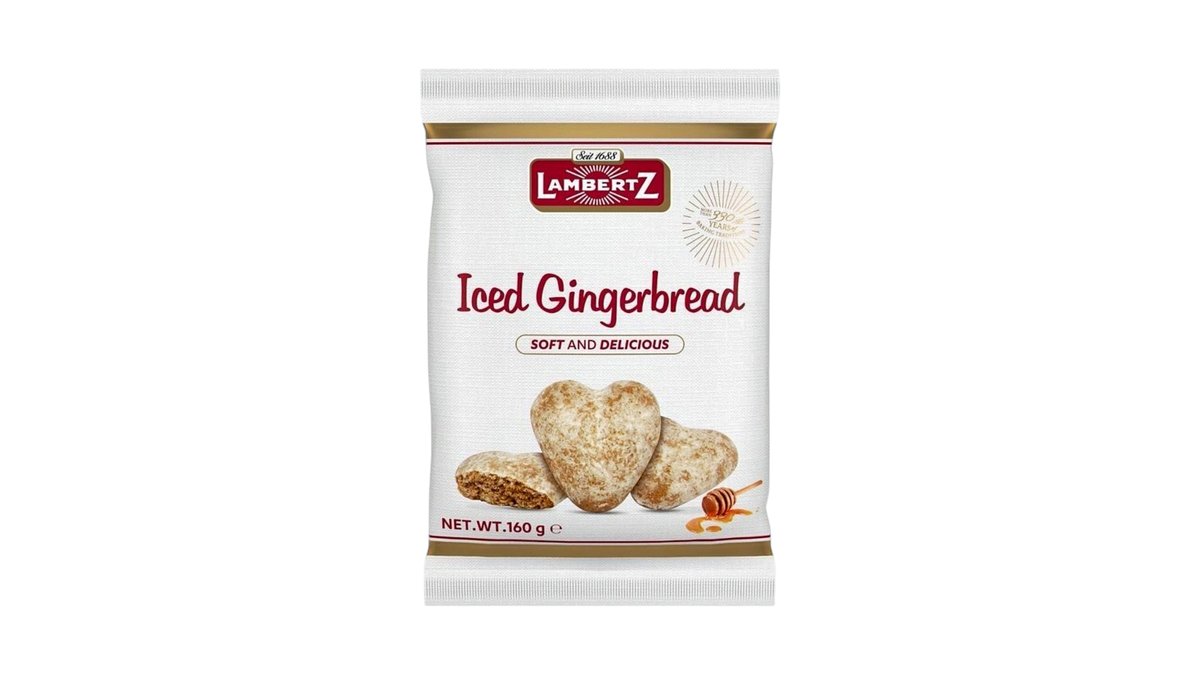 LAMBERTZ ICED GINGERBREAD 160g