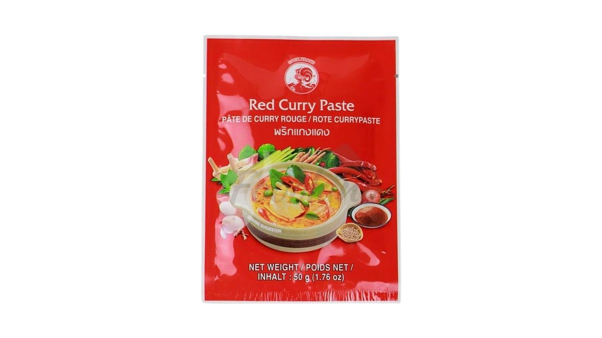 COCK BRAND RED CURRY PASTE 50G