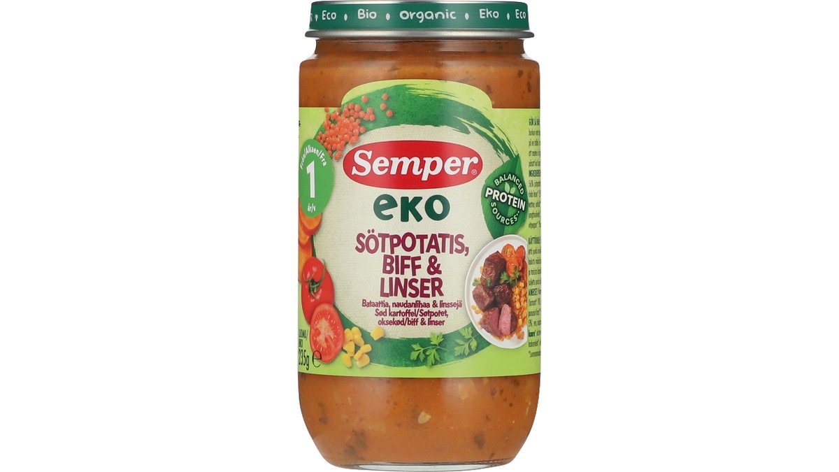 Semper Sød Kartof-Okse-Linser