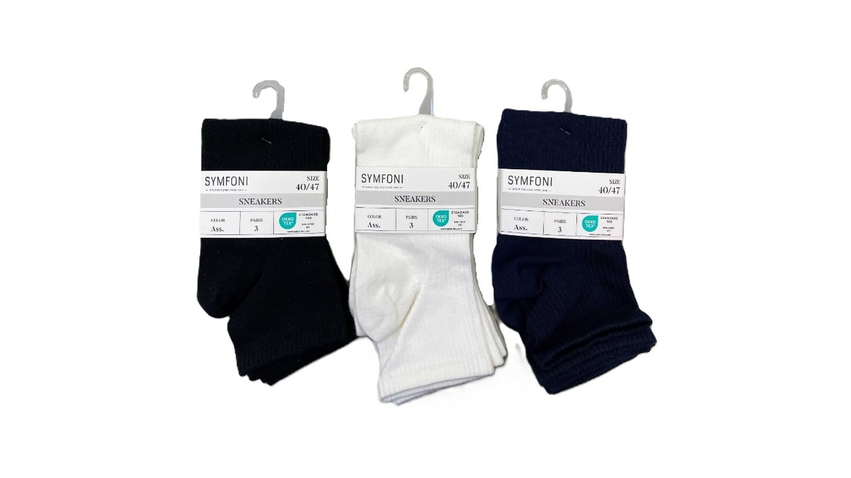 Symfoni short socks 40-47 1 stk.