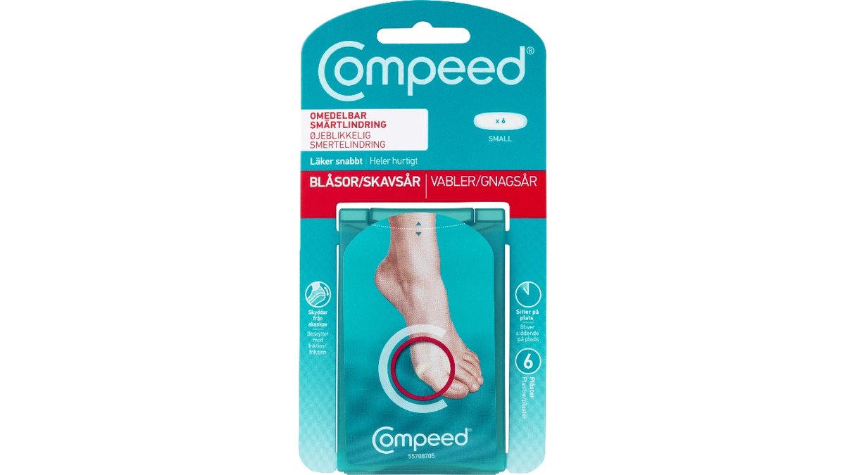 Compeed vabel plaster S 6 g