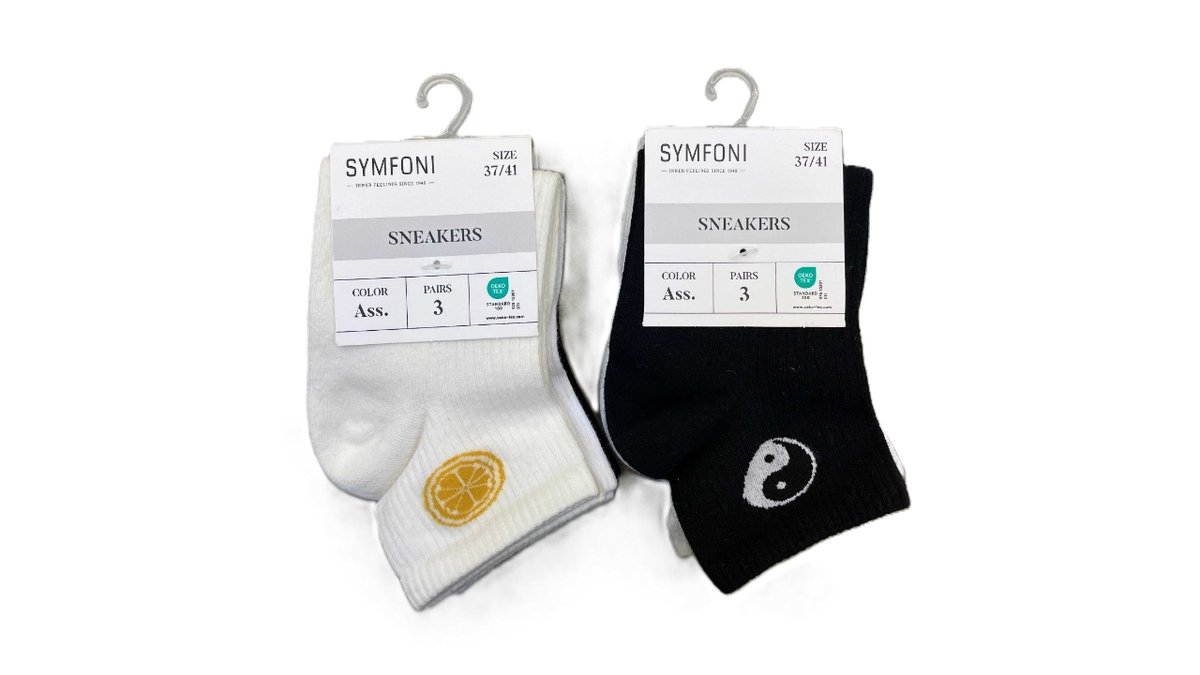 Symfoni short sock 37-41 1 stk.