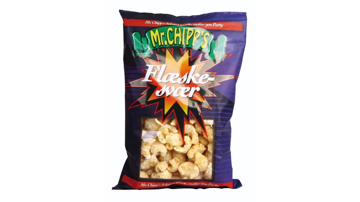 Mr. Chippäs flæskesvær 125 g