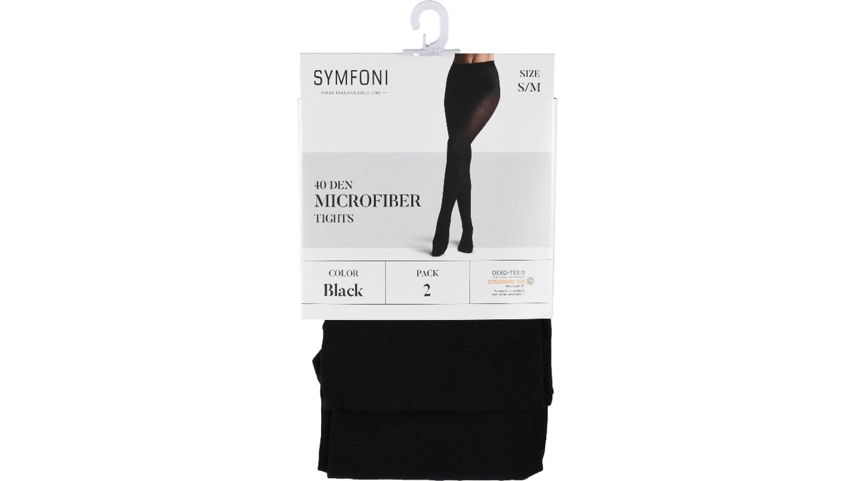 Microfiber strømpebuks 1 stk.