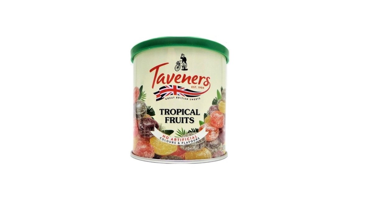 Toms Taverners tropical fruits 200 g