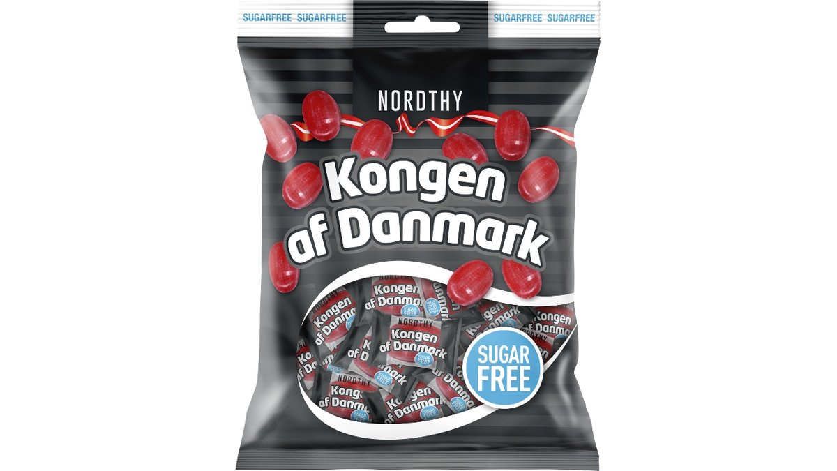 Nordthy Sukkerfrie bolcher med anis – Indeholder sødestoffer 125 g